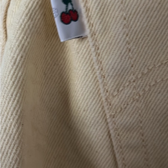 Cropped yellow original Levis 501s 27x26 - Picture 7 of 8